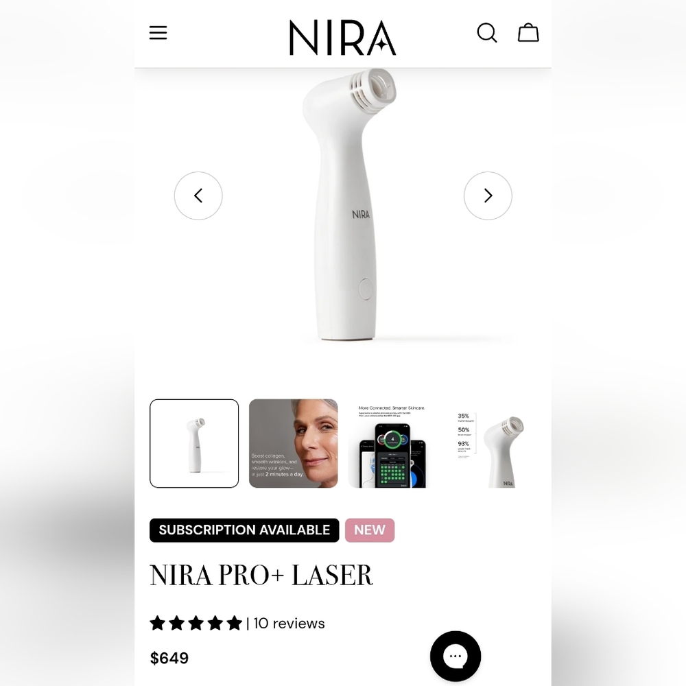 NIRA Pro Laser Tool for Skincare